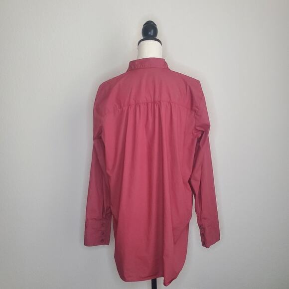 Free People Charlie Button Down Blouse Medium - Picture 3 of 9